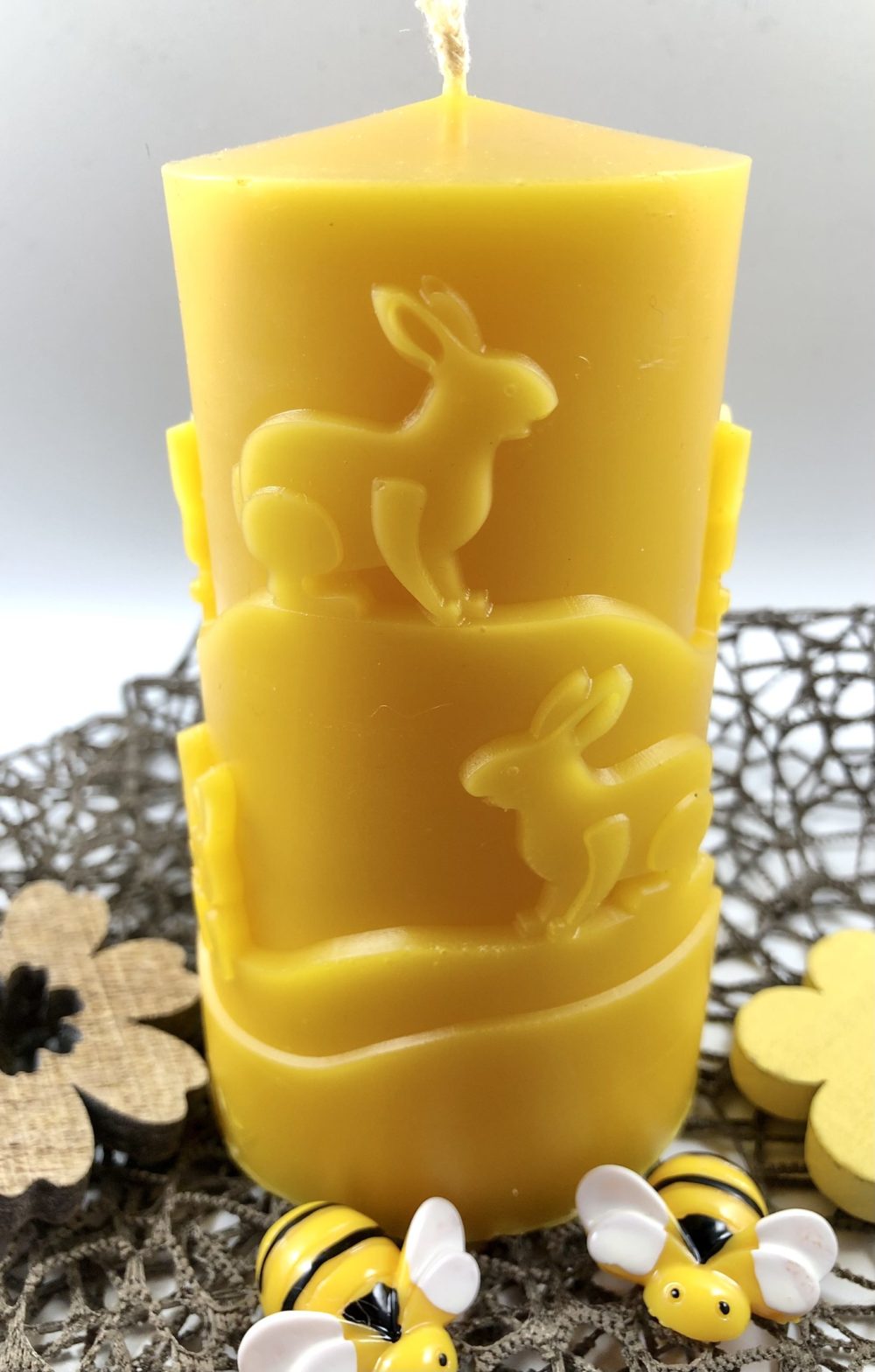 Bienenwachskerzen mit Ostermotiven – Bild 9