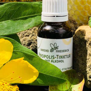 Propolis Tinktur mit 70% Alkohol oder alkoholfrei, 20ml