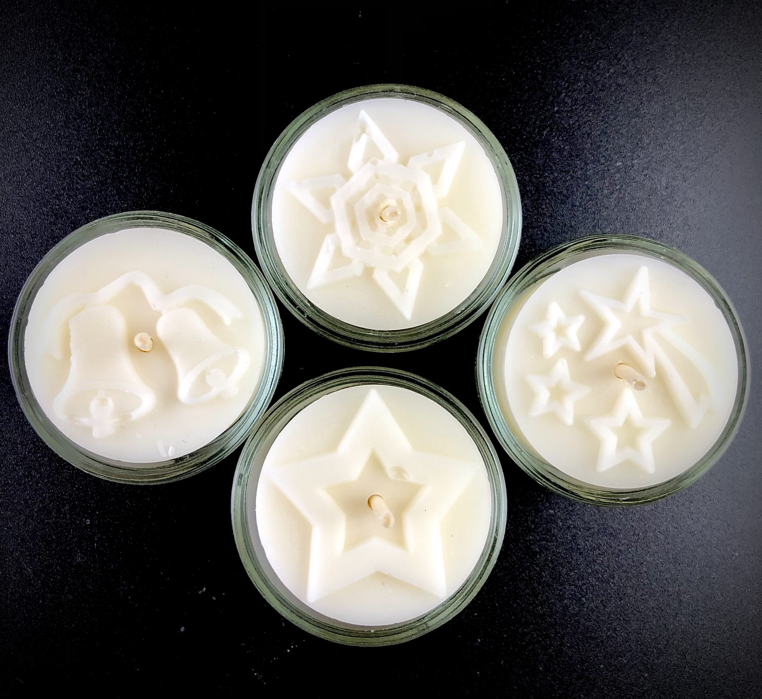 Teelichter zu Weihnachten