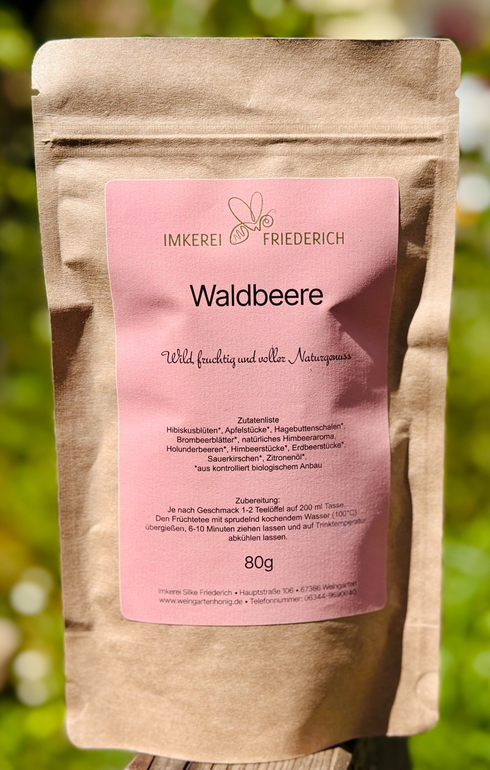 Waldbeere Früchtetee
