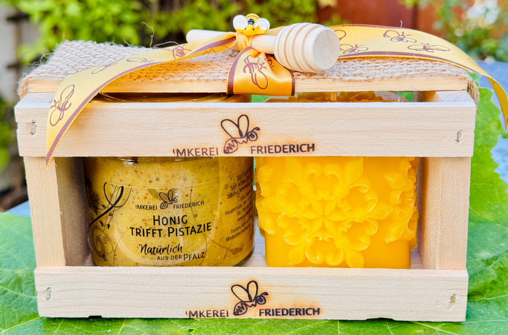 Honig-Kerzen-Geschenk – Bild 3