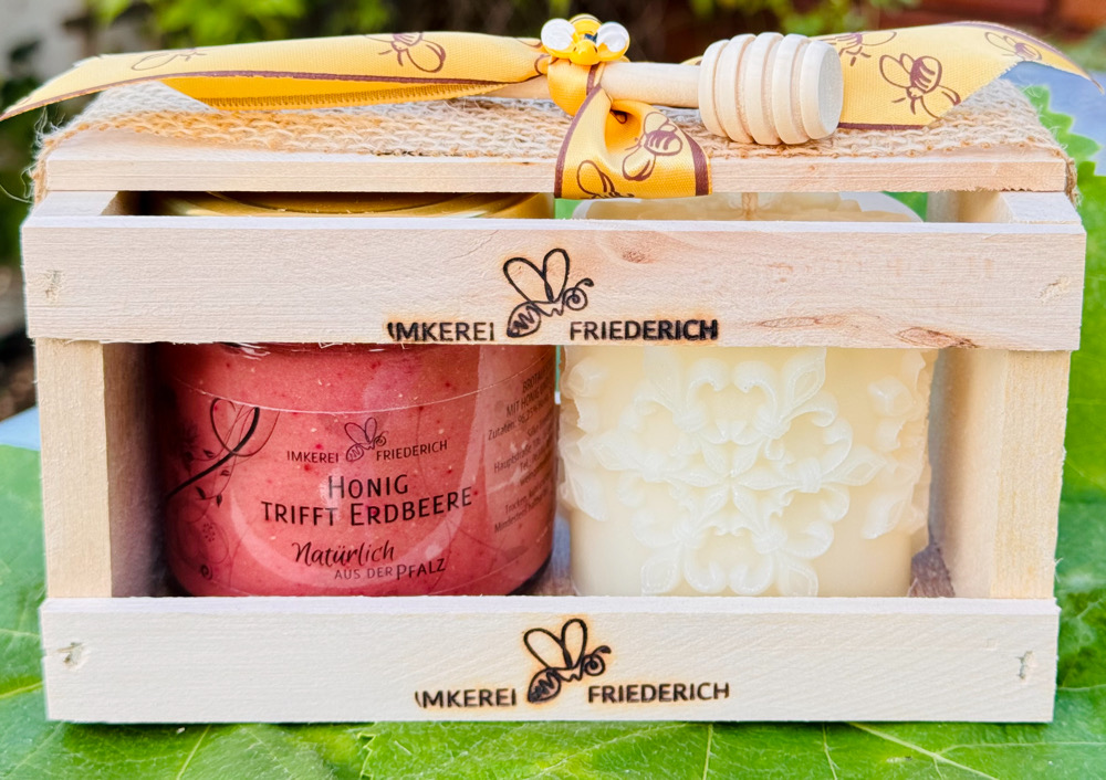 Honig-Kerzen-Geschenk – Bild 2