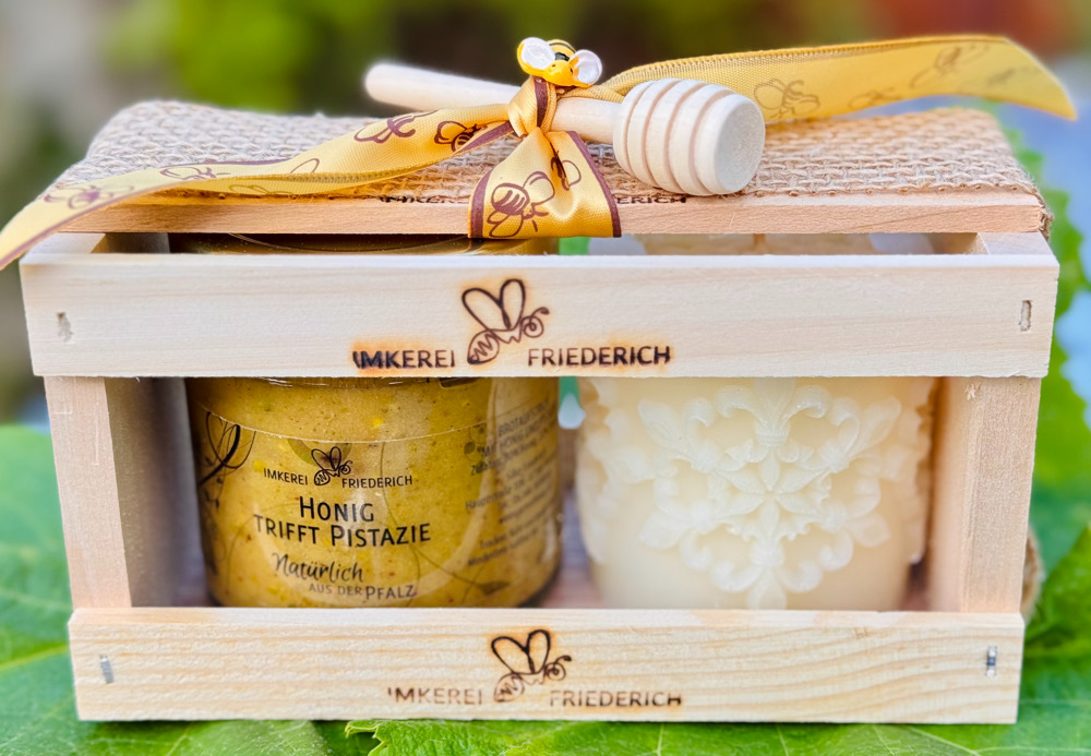 Honig-Kerzen-Geschenk – Bild 4