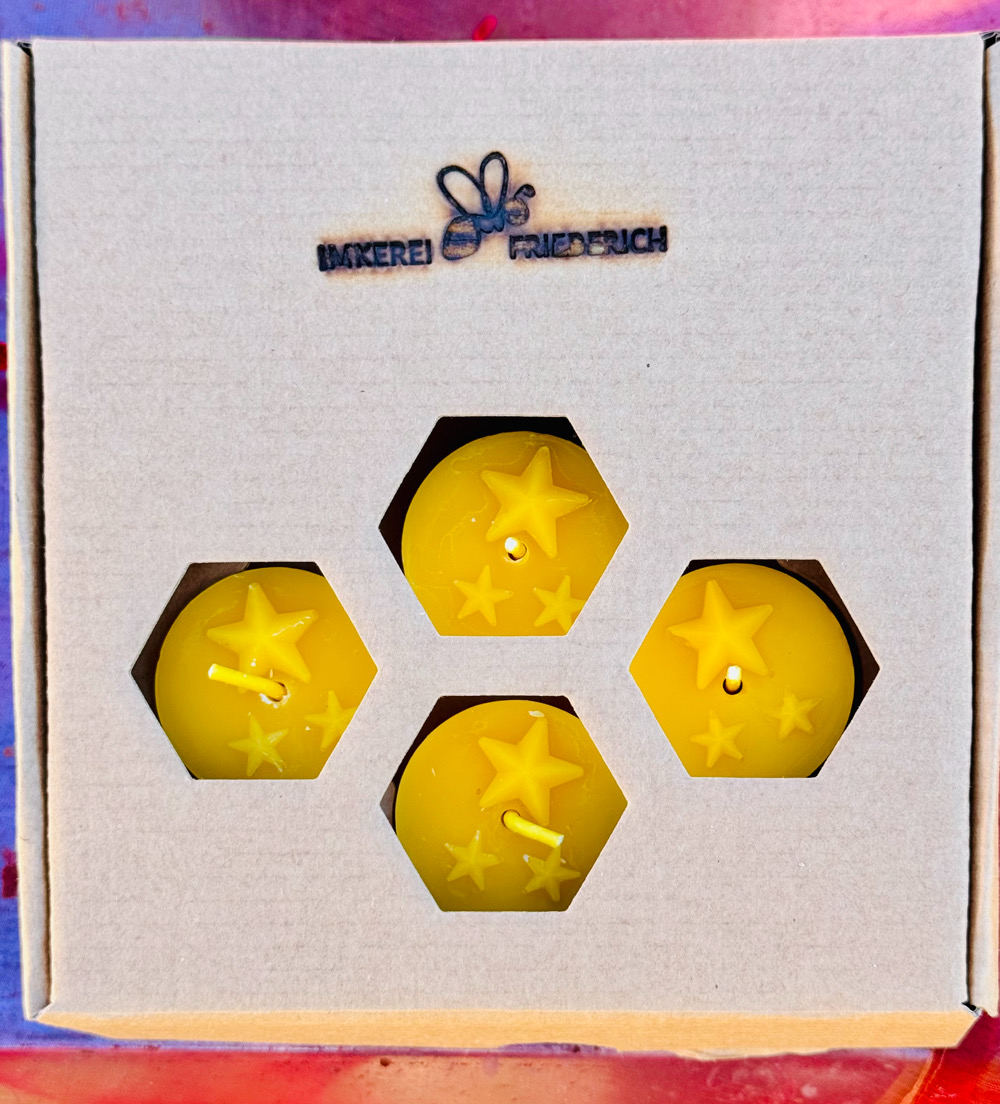 Teelichter Weihnachtsstimmung in der Teelichtgeschenkbox oder liebevoll aus dem Jutesäckchen – Bild 9
