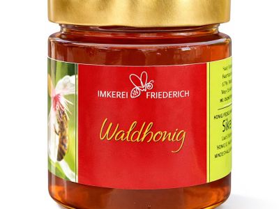 Produktbild Waldhonig auf weissem Untergrund