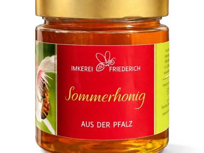 Produktbild Sommerhonig auf weissem Untergrund
